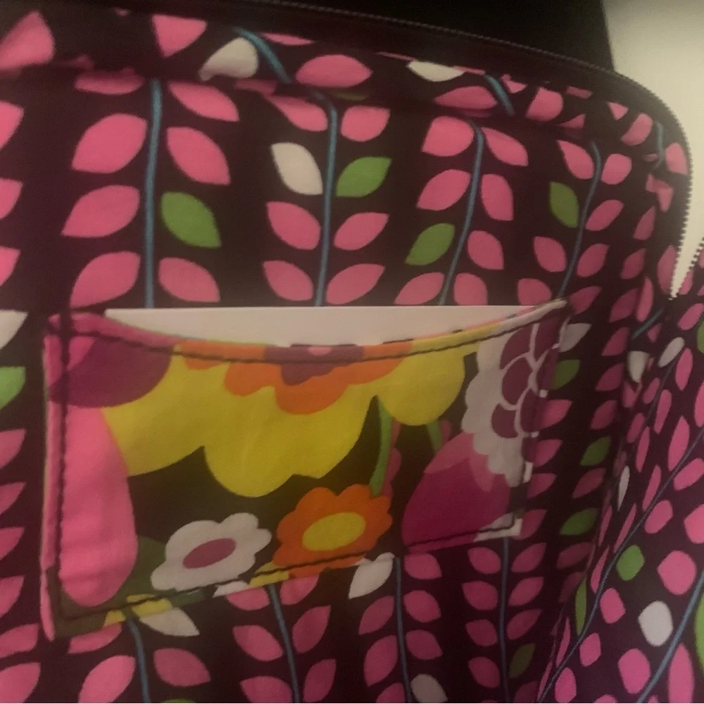 Vera Bradley Reader Sleeve in Pink Floral Va Va Bloom Print  NWT - Picture 5 of 7